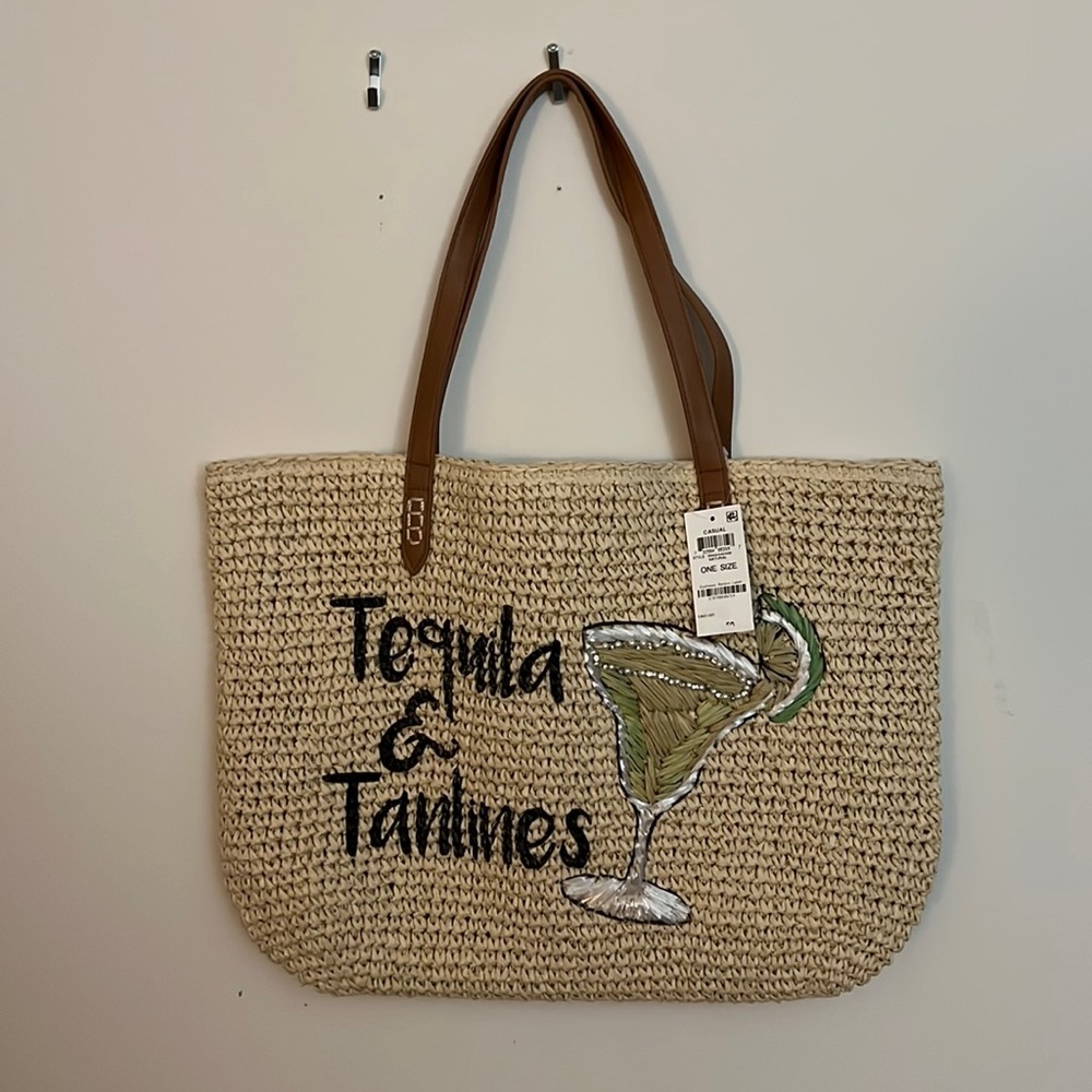 Brand New WT INC Tequila & Tanlines Tote